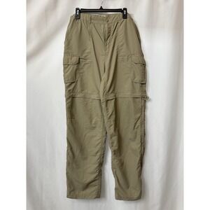 REI Pants Womens 14Tan Convertible Hiking Lightweight Outdoor Cargo Trail Travel